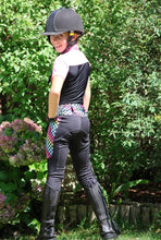 Load image into Gallery viewer, Rainbow checkers tights
