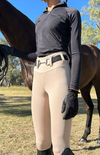 Load image into Gallery viewer, Cream competition tights
