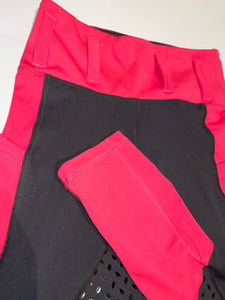 Hot pink tights