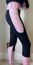 Load image into Gallery viewer, Pink unicorn tights
